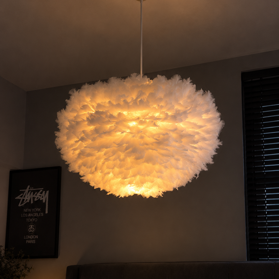 Fluffy Chandelier