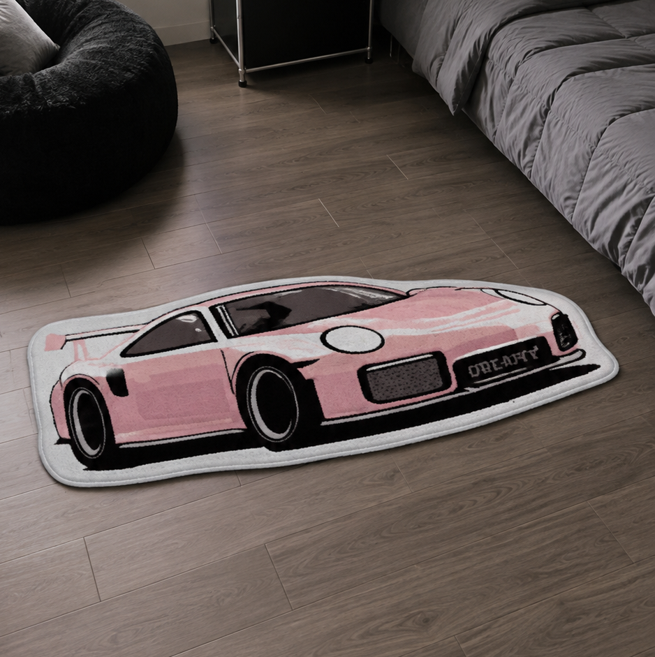 Racing Car Rug
