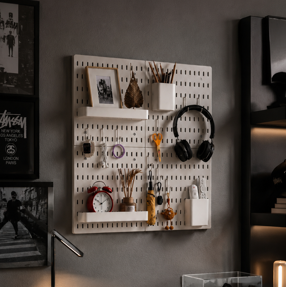 Wall Mounted Pegboard