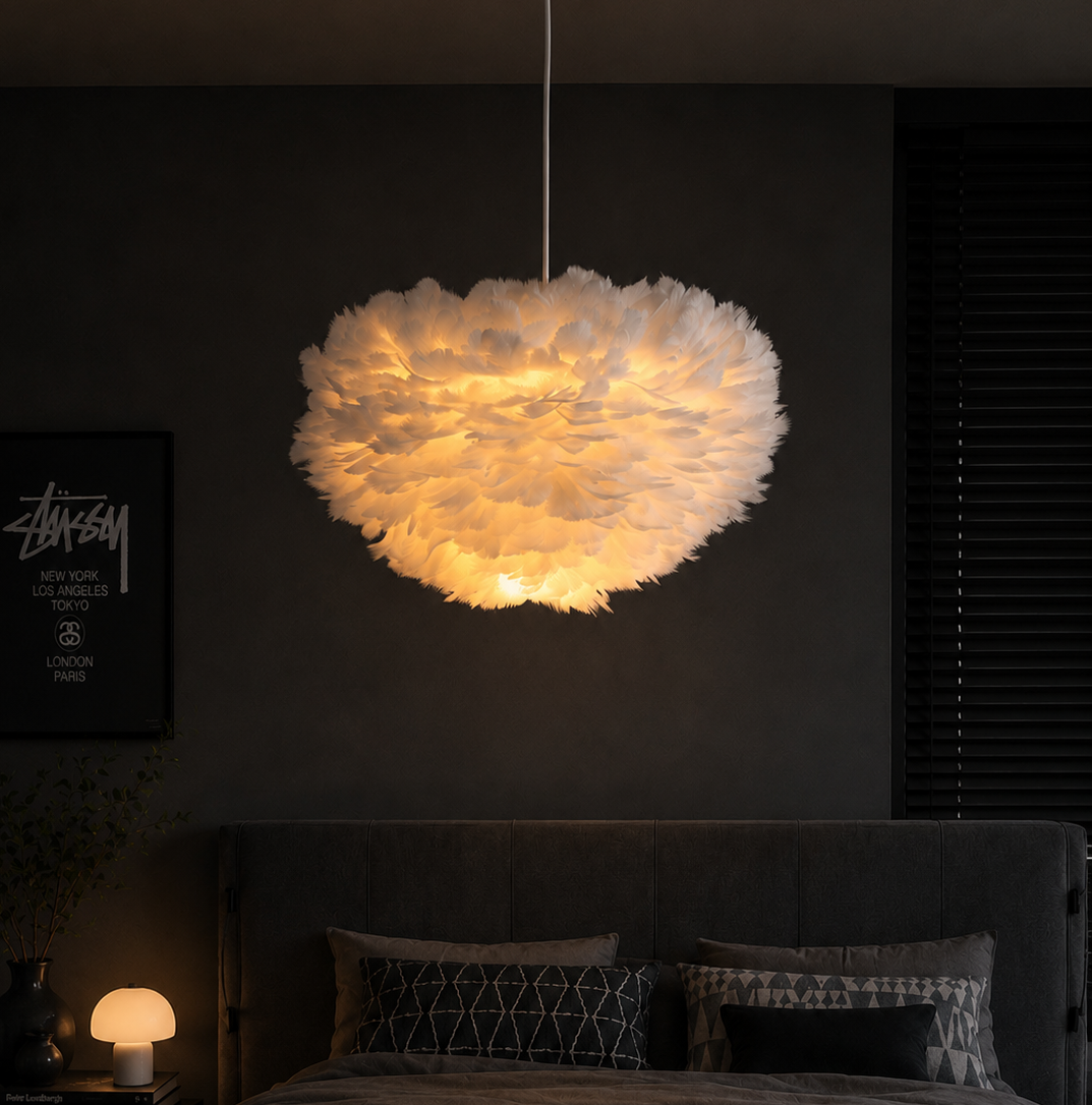 Fluffy Chandelier