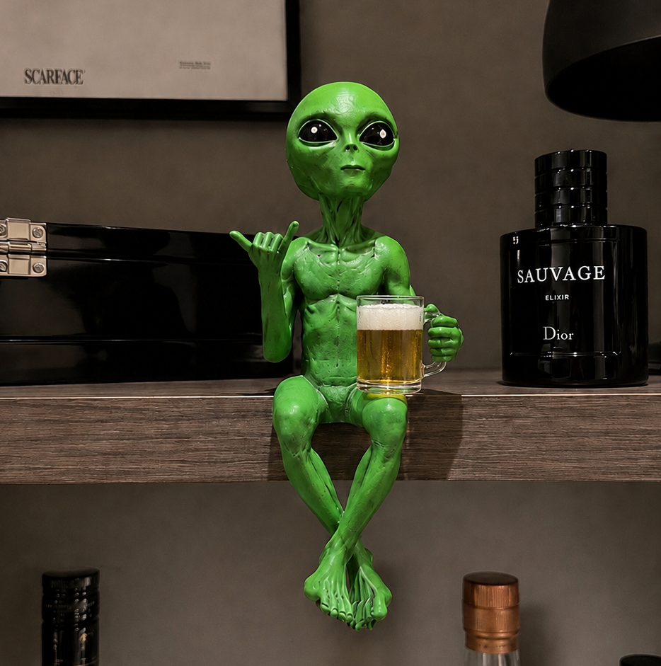 Alien Beer Decor
