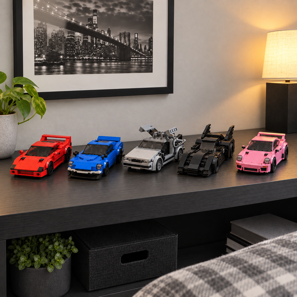 Mini Building Block Cars